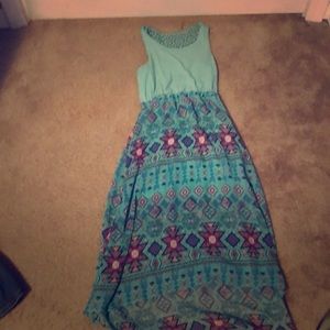 Long flowy summer dress